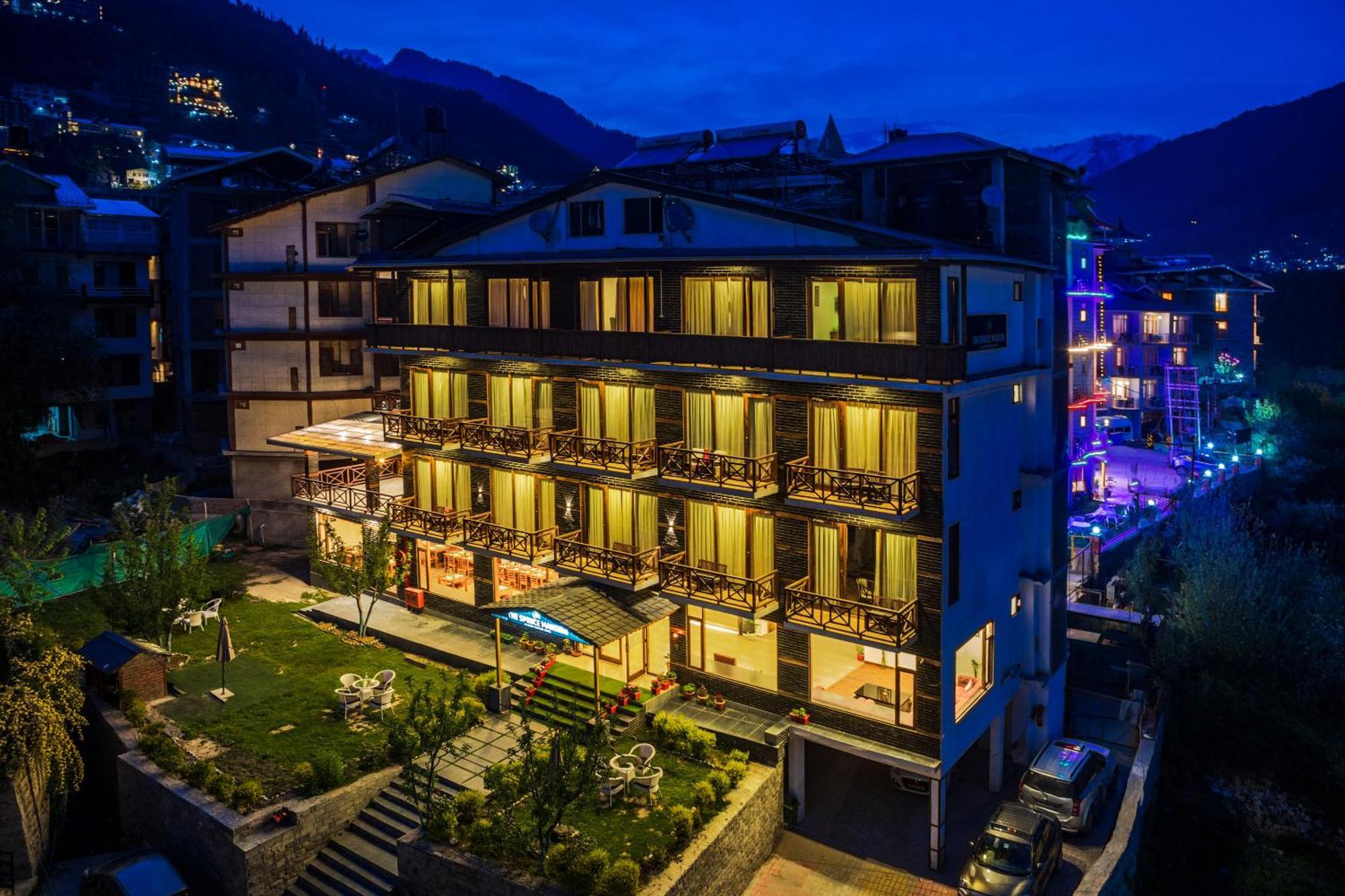Hotel The Spruce Mansion Manāli Esterno foto
